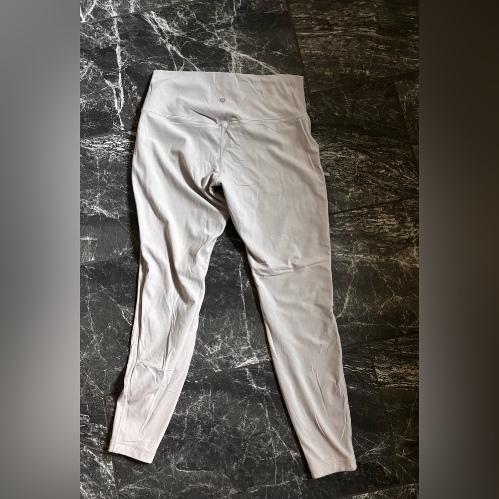 lululemon athletica Light Gray Leggings